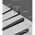 magnet aluminum profile for magnetic track lighting system